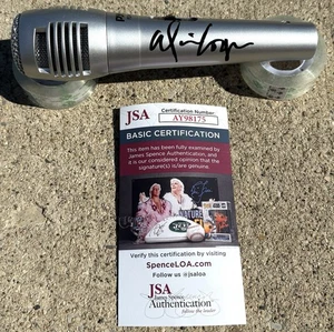 ALICE COOPER SIGNED Microphone Mic JSA COA - Picture 1 of 2