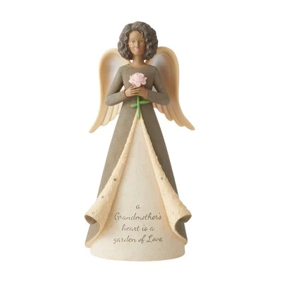 Figura Ángel Abuela Jardín del Amor Fundamentos Enesco 7,5 pulgadas Foto 1 de 2