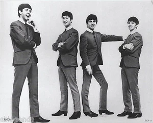 Foto copia BEATLES 1965 8"x10" en blanco y negro BEA-11 - Imagen 1 de 1