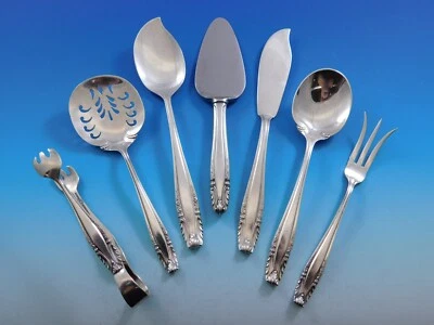 Juego de servir esencial Stradivari de Wallace de plata de ley pequeño de 7 piezas Foto 1 de 3