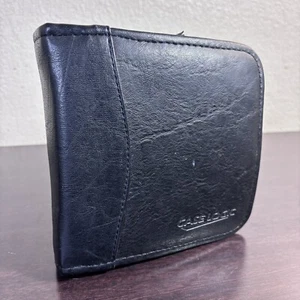 Case Logic Small CD Travel Case Wallet Faux Leather 12 Sleeves 24 Capacity - Picture 1 of 13