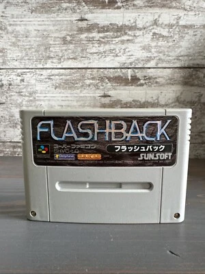 Super Famicom FLASHBACK Flash Back Cartridge Only Nintendo 1993 Sunsoft - Image 1 of 2