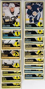 12/13 OPC Pittsburgh Penguins Team Set (17 Cards) Crosby Letang Fleury Malkin + - Bild 1 von 2