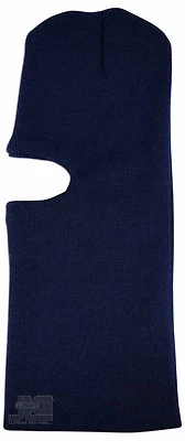 Máscara facial completa tejida UN AGUJERO sombrero de esquí 2 capas pasamontañas ninja gorra hecha en EE. UU. NUEVO Foto 1 de 2