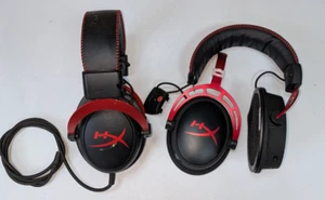 2er Set HyperX Kopfhörer- Einzelteile / Defekte ungeprüft A - Bild 1 von 2