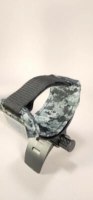 DOC'S NUGGET STALKERR® BRAND Doc's Padded Arm Cuff Cover w/Strap Minelab 600/800 Equinox or Xterra Grey CAMO