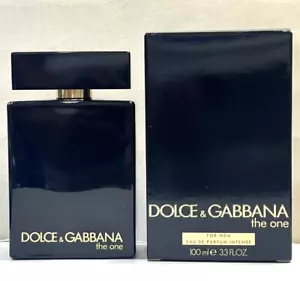 Dolce & Gabbana The One Eau de Parfum Intense For Men 3.3oz (100ml) Spray New - Picture 1 of 8