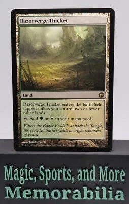 MTG Razorverge Thicket (228/259) Scars of Mirrodin Magic the GatheringLP - Image 1 of 2