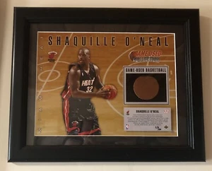 Shaq O’Neal Wall Plauqe With Game Ball  - Picture 1 of 1