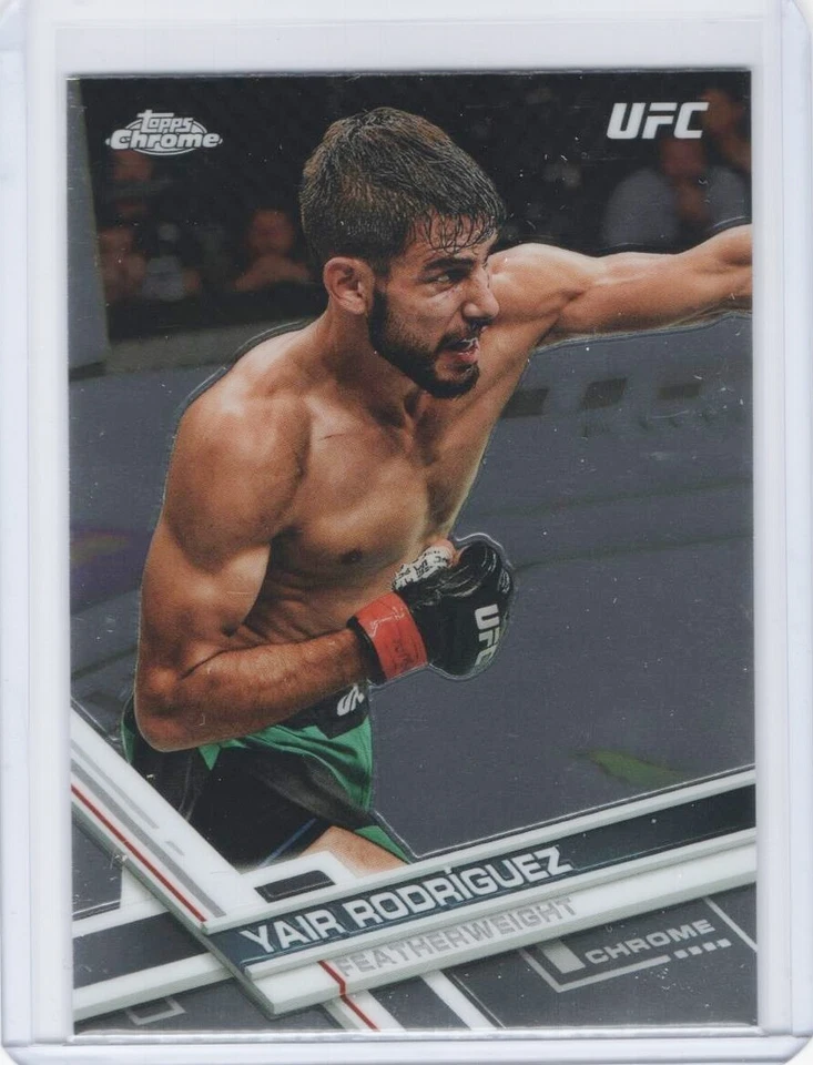 2017 Topps UFC Chrome Base #91 Yair Rodriguez - Image 1 of 1