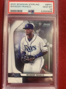 2020 Bowman Sterling Wander Franco BPR1 Gem Mint 10 Tampa Bay Rays RC