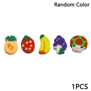 Mini Fruit Shaped Rubber Pencil Eraser Novelty Stationery Children x1 σκ' - Picture 1 of 19