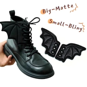 Shoe Accessories Bats Shoes Wings Decorations Accessories DIY Kids Personality - Picture 1 of 10