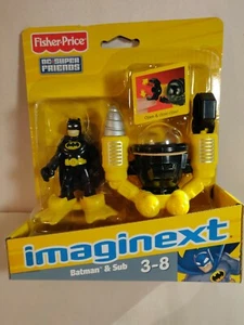 Imaginext DC Super Friends BATMAN & SUB (CosBman0673) - Picture 1 of 7