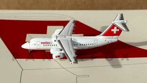 Swiss BAe 146-200 Avro RJ85 HB-IXX GeminiJets GJSWR672 escala 1:400 RARO - Imagen 1 de 2