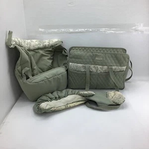 Vintage Graco Tasche (olivgrün) mit einigen Extras "LESEN" - Bild 1 von 8