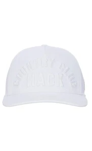 G/FORE COUNTRY CLUB HACK SNAPBACK TRIPLE WHITE HAT - Picture 1 of 4
