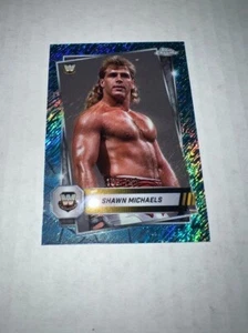 2025 Topps Chrome WWE Shawn Michaels Aqua Shimmer Refractor #85 /199 103/199 - Bild 1 von 2
