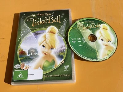 TinkerBell (2008) Walt Disney Fairy Movie Animated Kids Childrens PAL R4 DVD - image 1 of 2