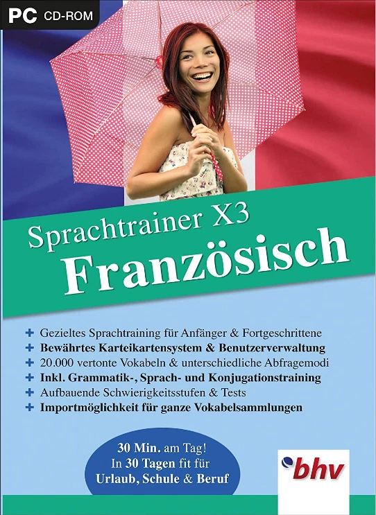 Sprachtrainer X3 Französisch (PC-Software) Lernsoftware für Sprachen (Neuware) - Bild 1 von 1