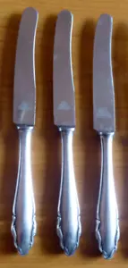 WMF 2200 - 3 coltelli frutta/antipasto - argento 800 - ottime condizioni - Foto 1 di 1