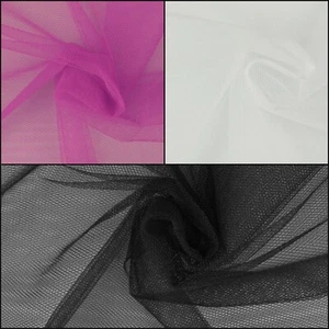 Tejidos de tul ♥ Tul de red ♥ para ropa y decoración ♥ Tejidos lisos - Imagen 1 de 4