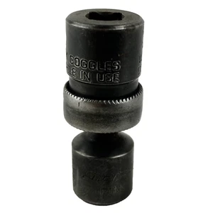 Snap On IPTM12 1/4” Drive 3/8” Swivel Impact Socket Shallow Mechanic Tool USA - Picture 1 of 6