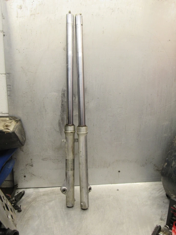 1984 Yamaha XT250 Enduro Front Forks Shocks Legs Tubes - Image 1 of 4