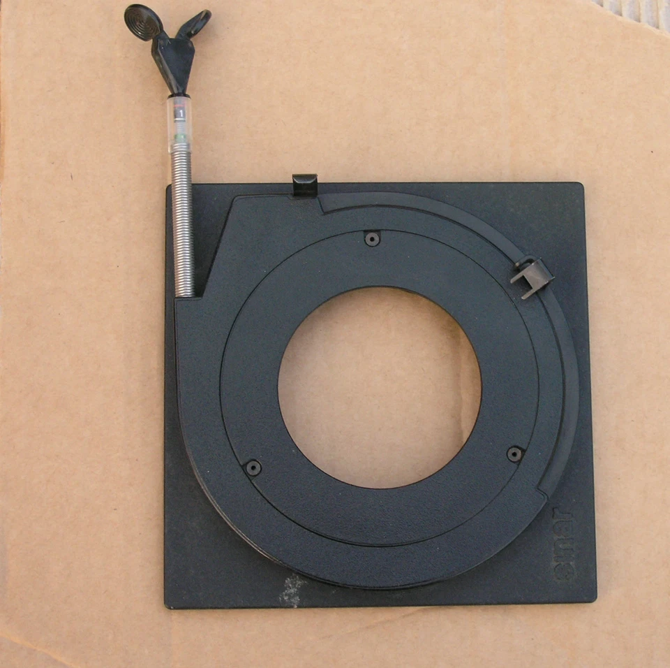 original Sinar top hat 10mm  lens board panel for  copal compur 3 shutters  65mm - Image 1 of 2
