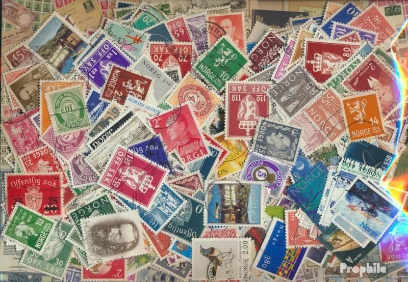 Norway Stamps 700 different stamps - Image 1 of 1