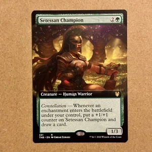 MTG ~ Setessan Champion ~ Extended Art ~ THB Theros Beyond Death ~ #331 ~ M / NM - Bild 1 von 3