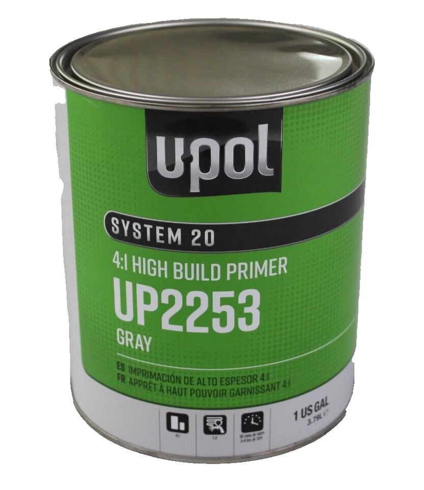 Imprimación de uretano 2K HS galón GRIS DTM U-Pol UP2253 UPOL System 20 Foto 1 de 1