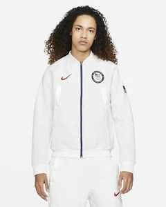 NIKE TEAM USA MEN'S TOKYO OLYMPICS 2020 KNIT MEDIA DAY JACKET CK4567 100 sz XL - Picture 1 of 10