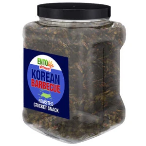 Snack de cricket con sabor a barbacoa coreana - tamaño libra - Imagen 1 de 2