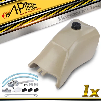 Tanque de combustible beige con tapa y llave de combustible para Honda FourTrax 300 TRX300 2x4 1993-2000 Foto 1 de 4