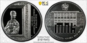 2019 Poland Silver 20 Zlotych, National Museum Krakow - PCGS PR70 DCAM - Picture 1 of 5
