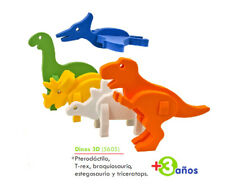 Puzzle infantil de dinosaurios ideal para niños a partir de 3 años