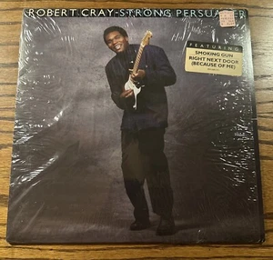 ROBERT CRAY - Strong Persuader - OG, 1986 - MERCURY 830 568 Vinyl LP, Shrink - Picture 1 of 5