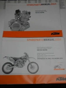 2004 KTM 400 EXC Engine & Chassis Spare Parts Manuals - Picture 1 of 1