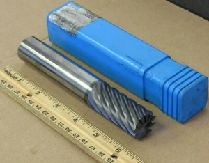 SGS FRESA TERMINALE IN METALLO DURO 36626 DIAMETRO 1", OAL 6", LUNGHEZZA DI TAGLIO 2", FLAUTO 11 - Foto 1 di 6