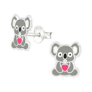 Kinder Ohrstecker Sterling Silber Koala - Bild 1 von 2