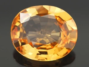NATURAL MINE - OVAL YELLOW SAPPHIRE 1.53 CTS. - Picture 1 of 3