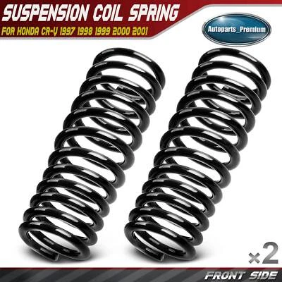 2x Juego de muelles helicoidales de suspensión para Honda CR-V 1997-2001 2,0 L deportivo utilitario delantero Foto 1 de 4