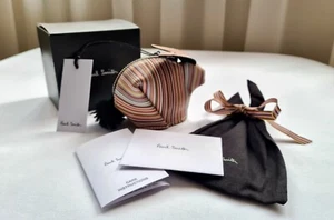 Cartera Paul Smith Firma Rayas Cuero Conejo - Imagen 1 de 4