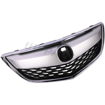 FOR 2014 - 2016 ACURA MDX FRONT BUMPER UPPER GRILLE CHROME MOLDING 75101TZ5A03 Foto 1 de 4