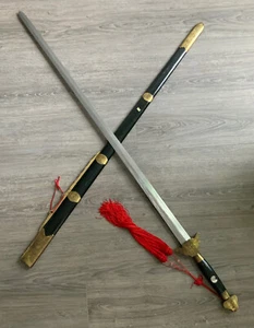 Chinese Kungfu, Tai Chi, WuShu Straight Double Edge Sword Extra Long - Picture 1 of 12