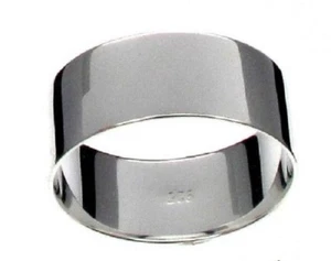 Faszienring 1 cm. 925 Silber Band Glaube Geschenk Weihnachten Mann Damen - Bild 1 von 2