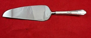 Elegante servidor de pastel con mango de plata esterlina con hoja de acero inoxidable (#4699) - Imagen 1 de 3