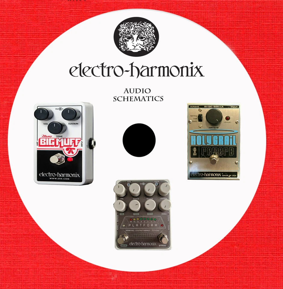 Electro Harmonix Repair Service schematics owner manuals on 1 CD in pdf format  - Image 1 of 1
