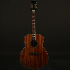 New Acoustic Electric Guitars Jumbo Koa B-Band Pickup Free Shipping - Picture 1 of 9